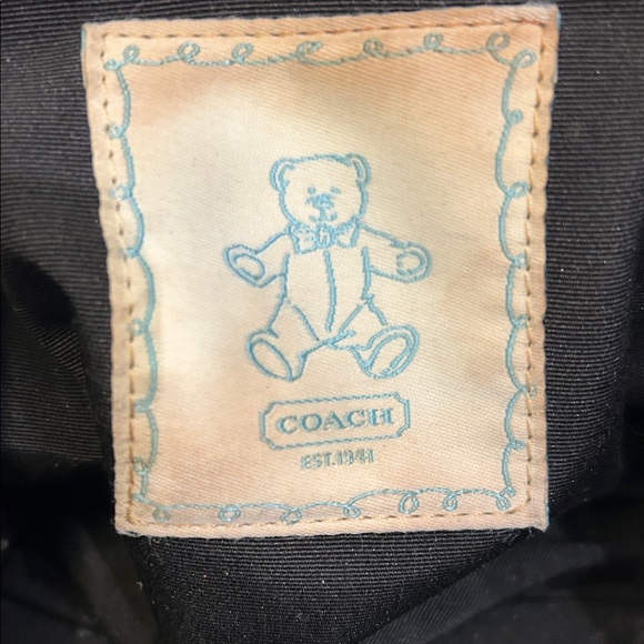 Coach Black and Gray Signature Baby Bag - Picture 13 of 14